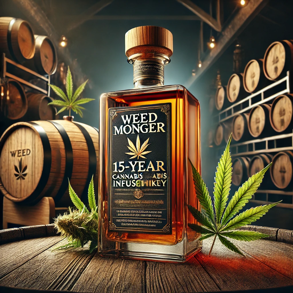 Weedmonger’s 15-Year Cannabis-Infused Whiskey